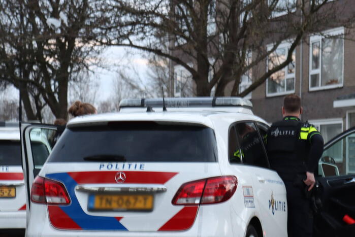 Mensen staande gehouden bij grote politieactie