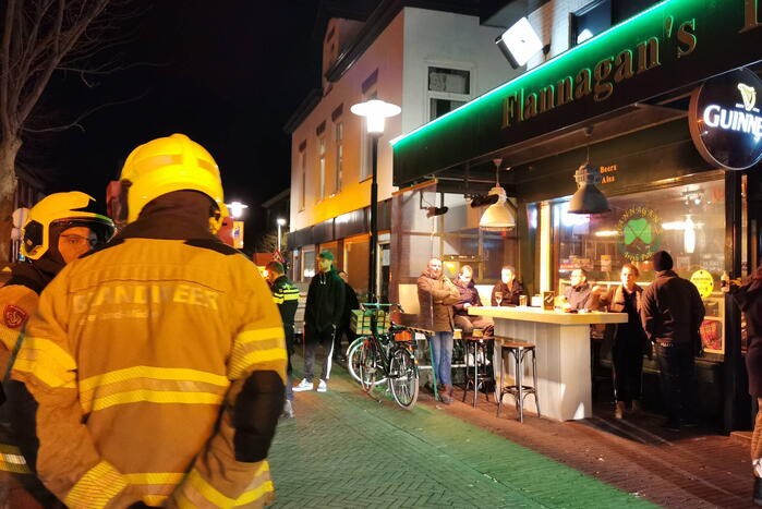 Flannagan's Irish Pub ontruimd vanwege rookontwikkeling