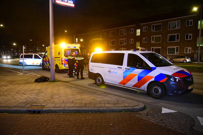 Man zwaargewond bij steekpartij op straat