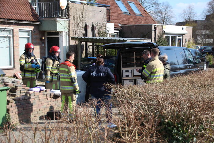 Wederom metingen verricht in woning