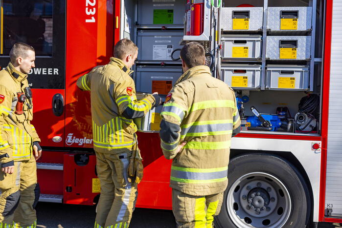 Brandweer bevrijdt persoon die vast zat op toilet
