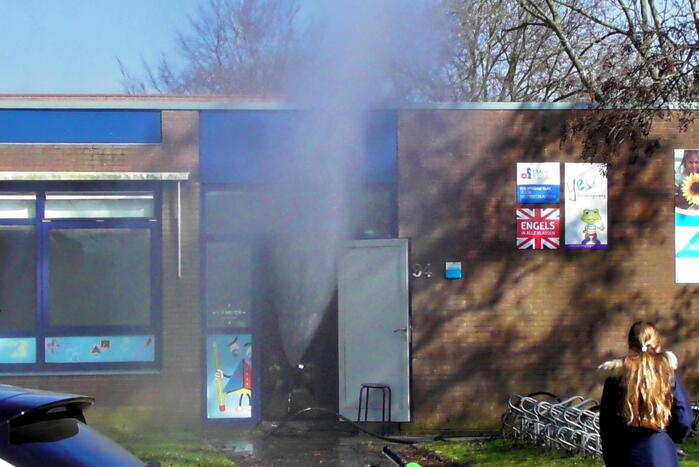 Basisschool De Piramide ontruim na brand op toilet