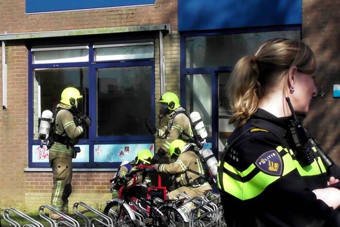 Basisschool De Piramide ontruim na brand op toilet