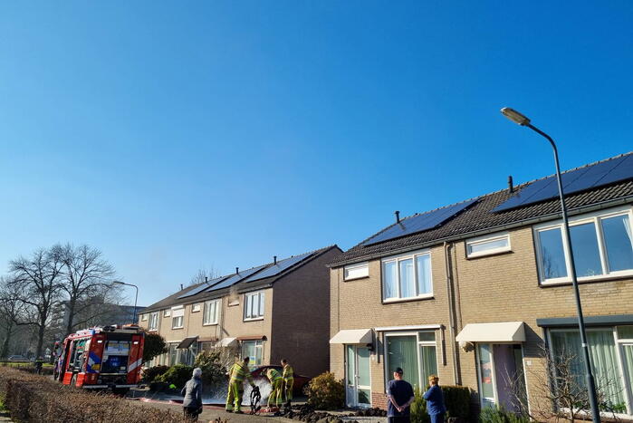 Brand ontstaan door zonnepanelen