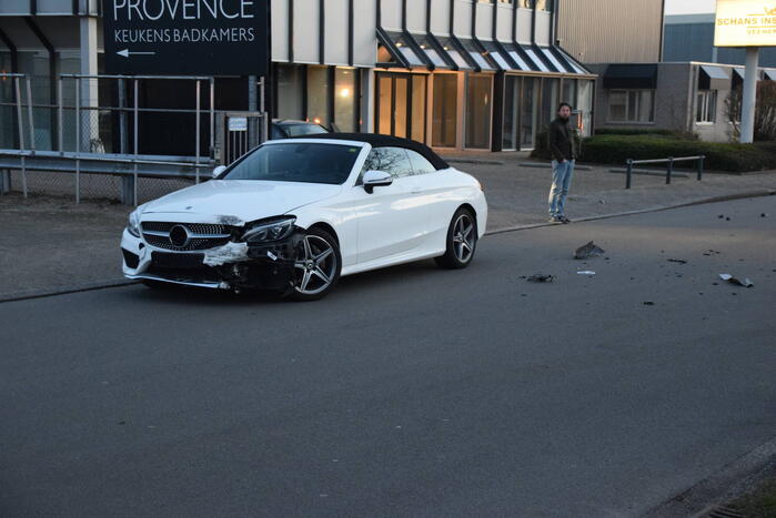 Gewonden bij ongeval tussen auto en motorscooter