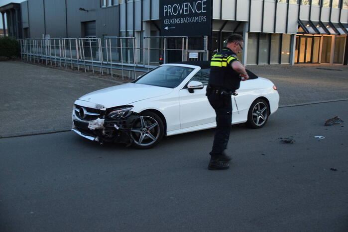 Gewonden bij ongeval tussen auto en motorscooter