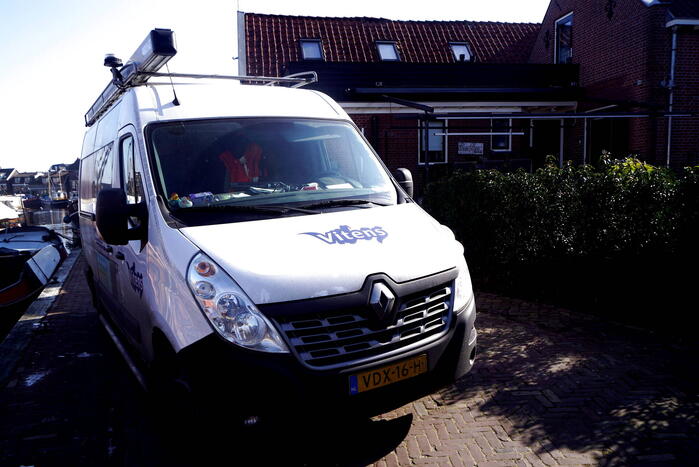 Waterlekkage door leidingbreuk