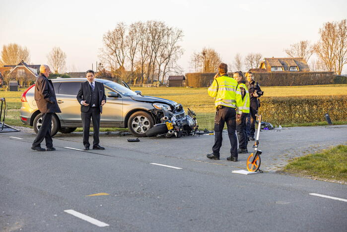 Motorrijder overleden na ernstig ongeval