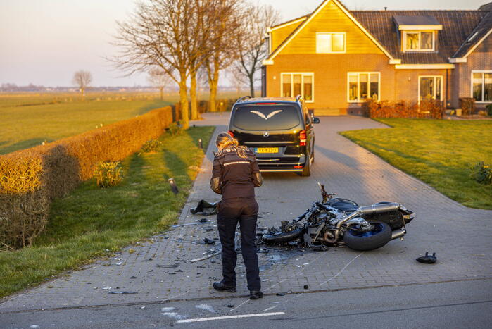 Motorrijder overleden na ernstig ongeval