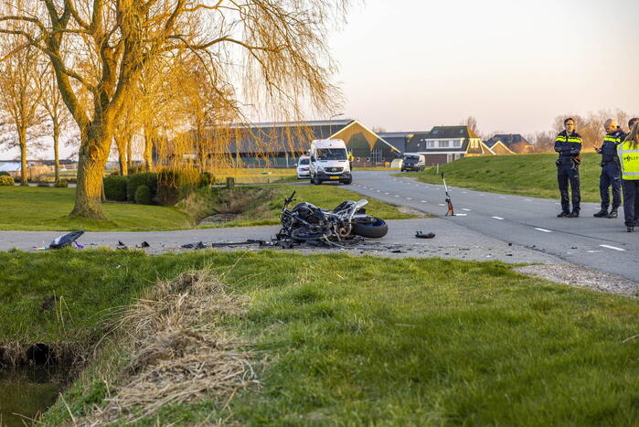 Motorrijder overleden na ernstig ongeval