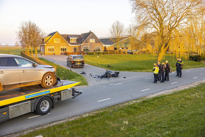 Motorrijder overleden na ernstig ongeval