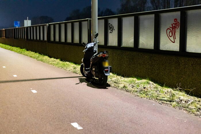 Politie treft gestolen scooter aan