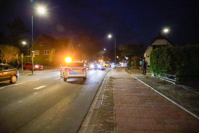 Motorrijder gewond bij botsing met auto