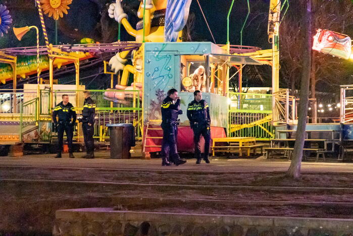 Kermis op Westerpark ontruimd door politie-inzet
