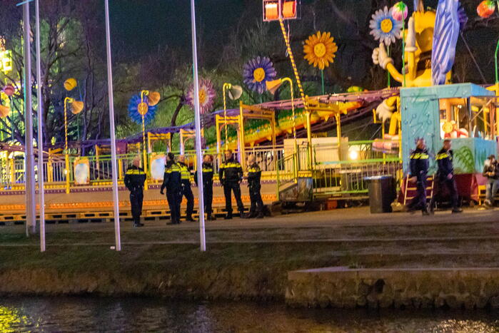 Kermis op Westerpark ontruimd door politie-inzet