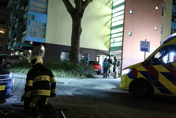 Grote brandweerinzet door brandmelding