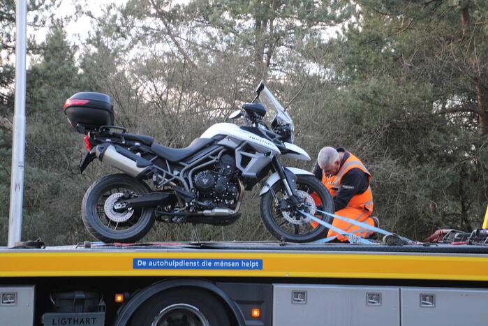 Motorrijders met elkaar in botsing