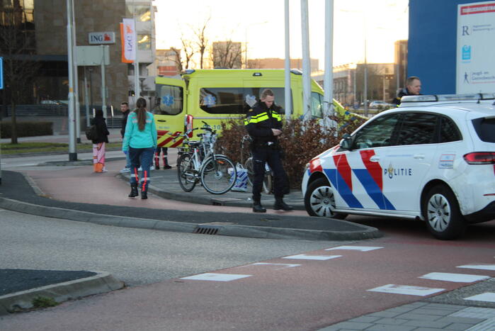 Fietser gewond na val