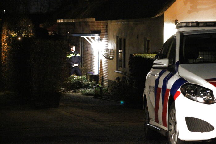 Politie doet onderzoek naar inbraak