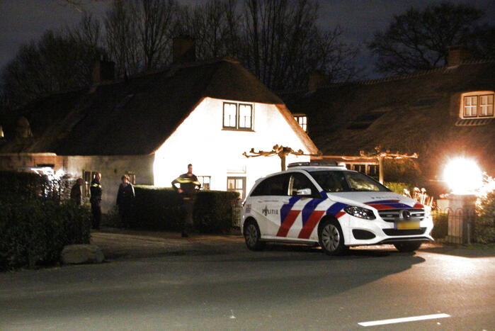 Politie doet onderzoek naar inbraak