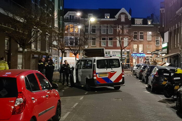 Straat afgezet voor onderzoek naar gevaarlijke stoffen