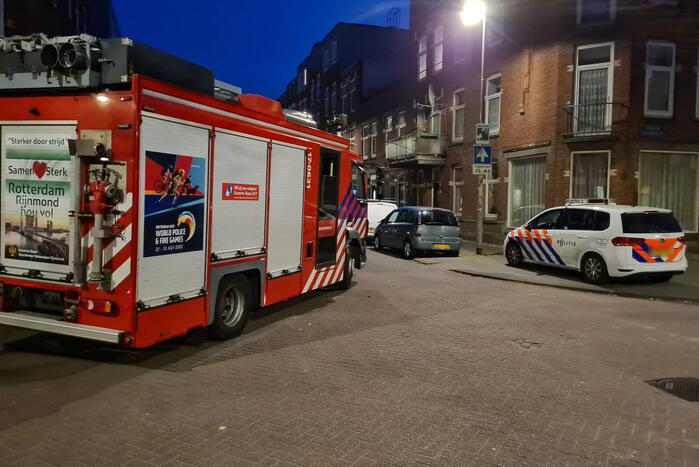 Straat afgezet voor onderzoek naar gevaarlijke stoffen