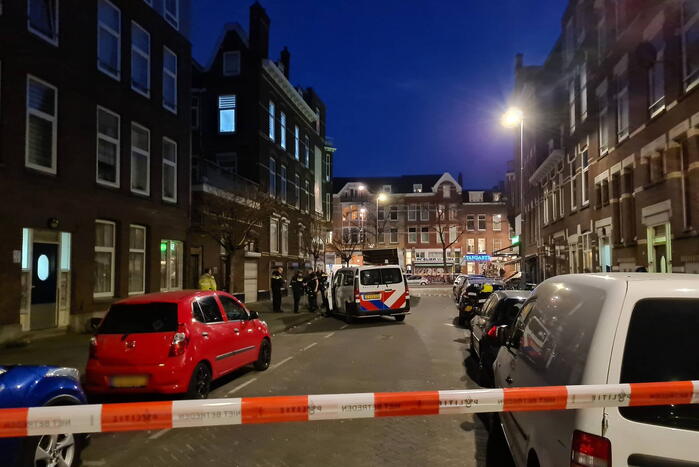 Straat afgezet voor onderzoek naar gevaarlijke stoffen