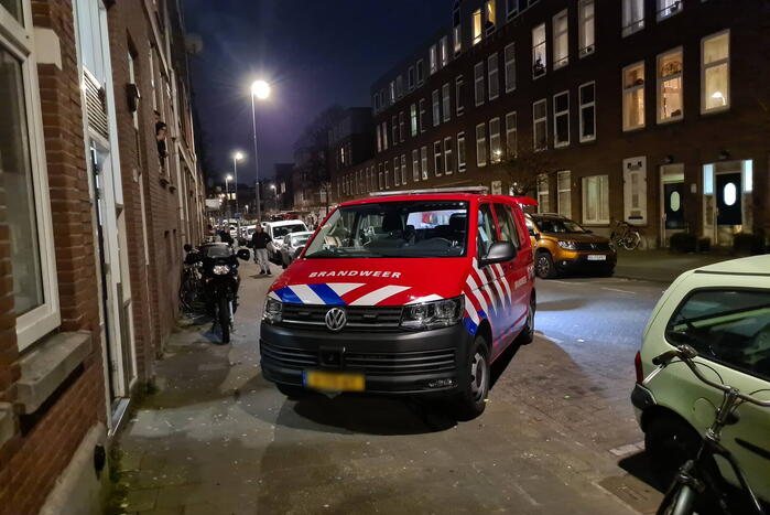 Straat afgezet voor onderzoek naar gevaarlijke stoffen