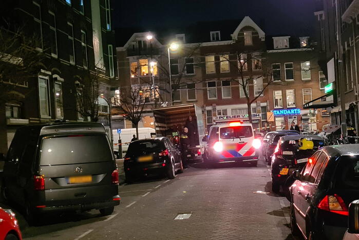 Straat afgezet voor onderzoek naar gevaarlijke stoffen