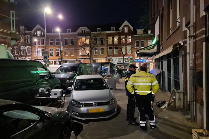 Straat afgezet voor onderzoek naar gevaarlijke stoffen