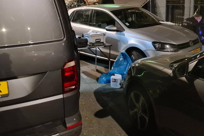 Straat afgezet voor onderzoek naar gevaarlijke stoffen