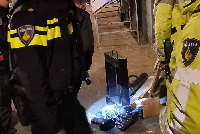 Straat afgezet voor onderzoek naar gevaarlijke stoffen