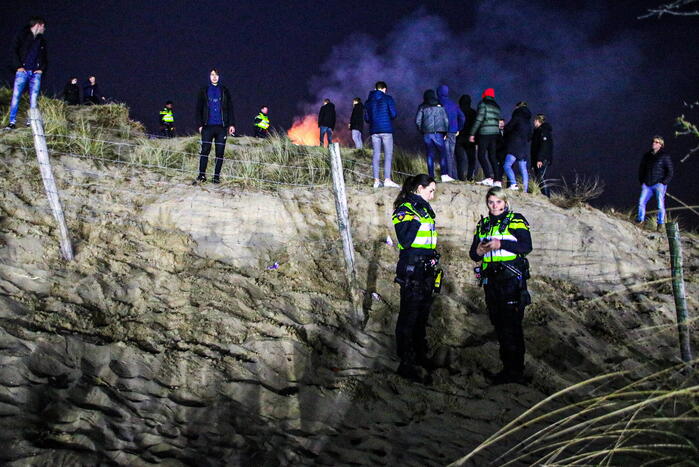 Grote politie-inzet bij onrustige voetbalwedstrijd