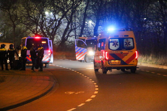 Grote politie-inzet bij onrustige voetbalwedstrijd