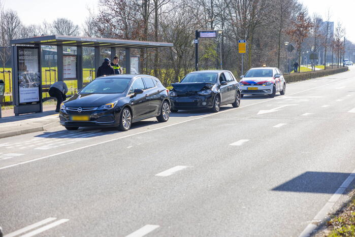 Kop-staart botsing voor Meander ziekenhuis