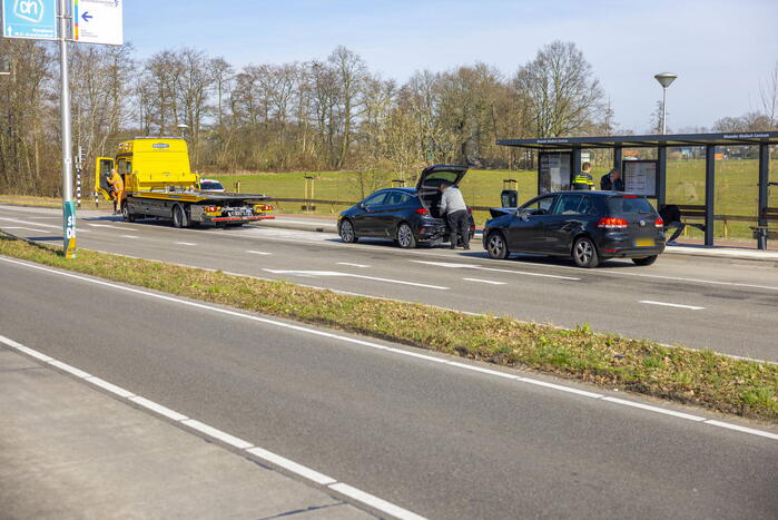 Kop-staart botsing voor Meander ziekenhuis