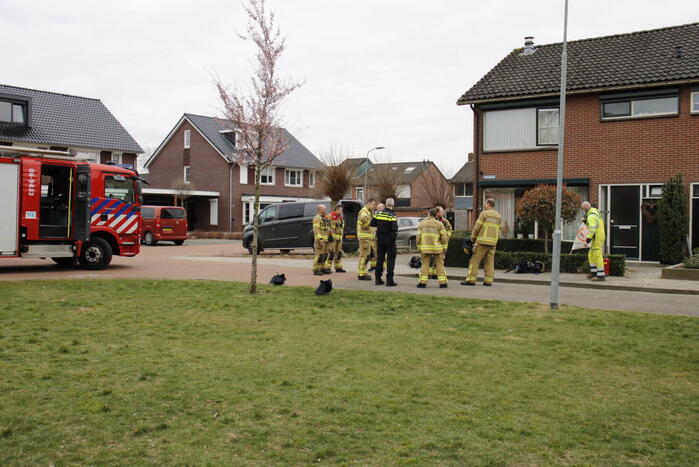 Onderzoek naar gaslucht in woning
