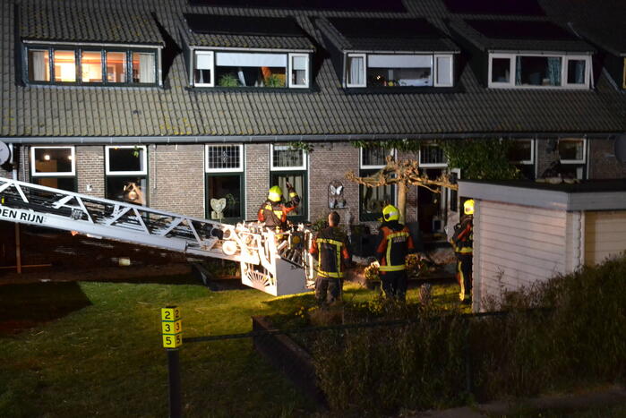 Onderzoek naar brand in woning