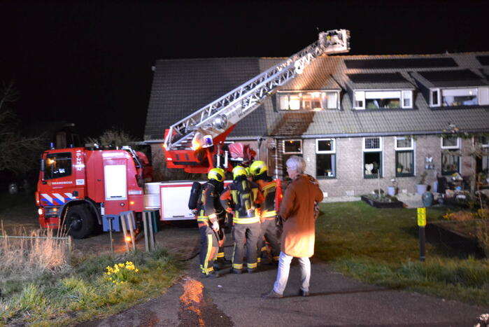 Onderzoek naar brand in woning