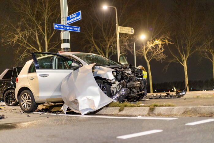 Ernstig ongeval op kruising