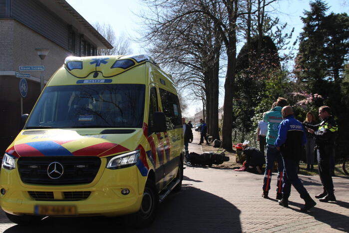 Scooterrijder raakt gewond bij botsing met auto