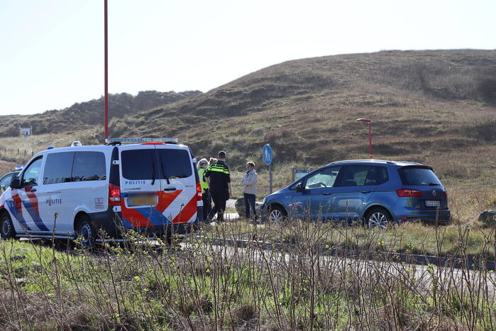 Fietser gewond bij botsing met auto