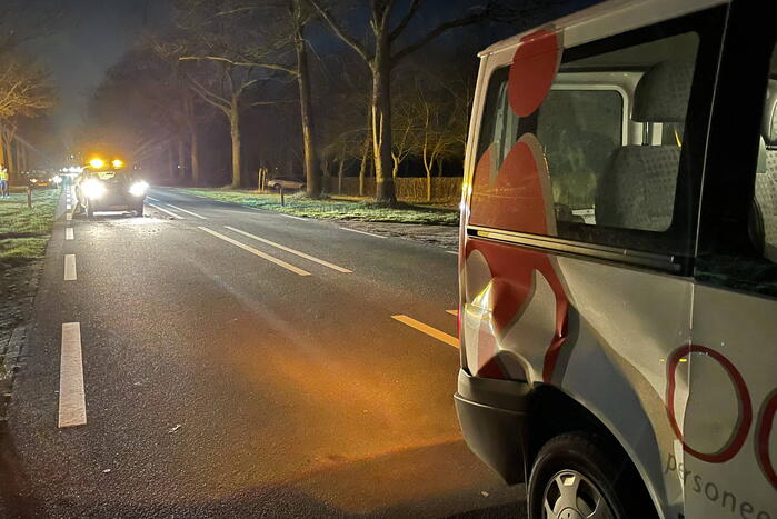 Schade bij ongeval tussen auto en bestelbus