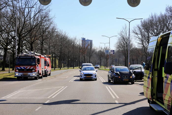 Flinke schade bij kop-staart botsing