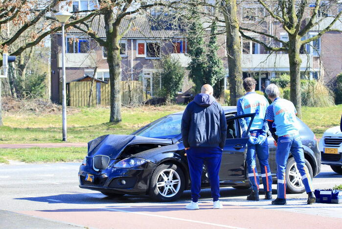 Flinke schade bij kop-staart botsing