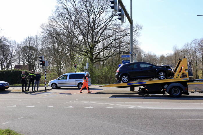 Flinke schade bij kop-staart botsing