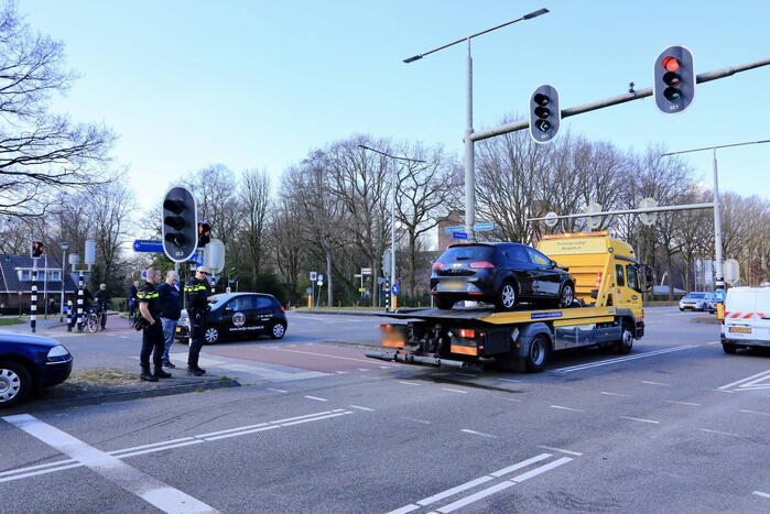 Flinke schade bij kop-staart botsing