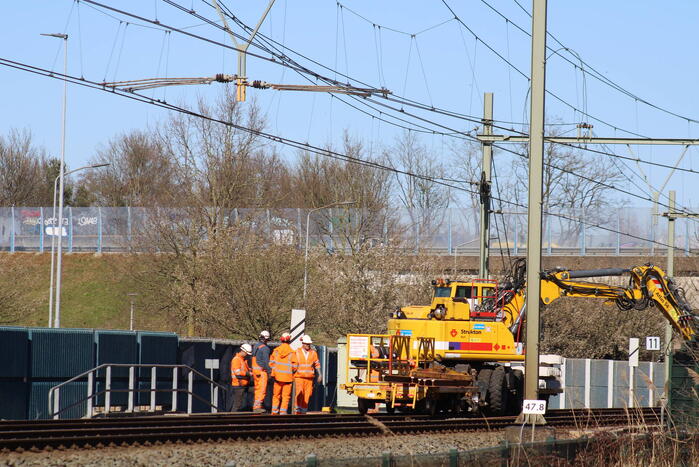Geen treinverkeer door werkzaamheden aan het spoor