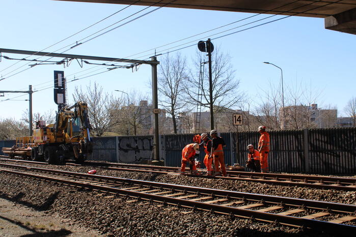 Geen treinverkeer door werkzaamheden aan het spoor