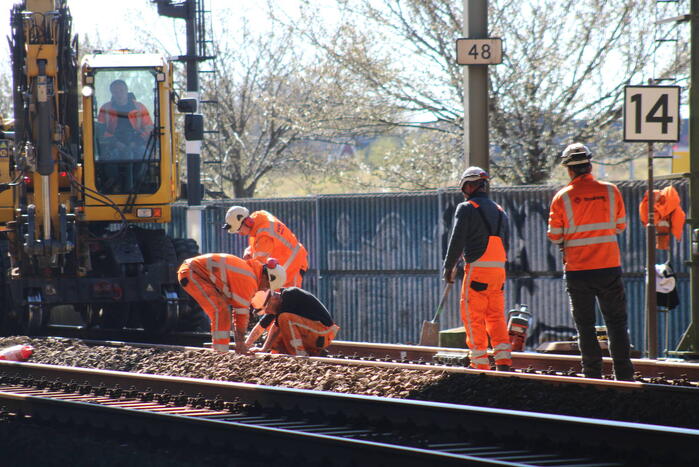 Geen treinverkeer door werkzaamheden aan het spoor